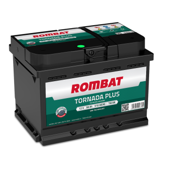 AKUMULATOR ROMBAT TORNADA PLUS 12V 58Ah 510A LB2